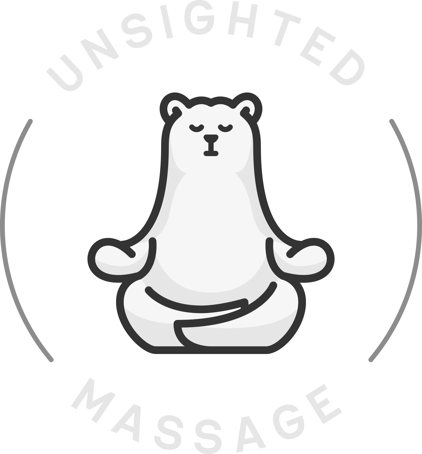 Unsighted Massage Logo